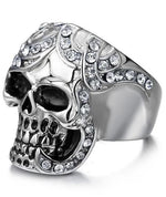 Women’s skull ring 57 mm nz