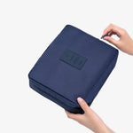 Women’s toiletry bag with 2 compartments Dark blue nz