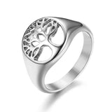 Women’s Tree of Life Ring 47.2 mm / Silver nz