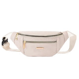 Women’s waterproof waist bag Beige nz