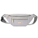 Women’s waterproof waist bag Grey nz