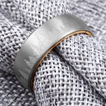 Wood and metal ring nz