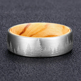 Wood and metal ring nz