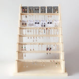 Wooden earring holder Big nz