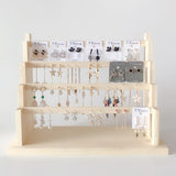 Wooden earring holder Small nz