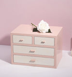 Wooden Girls’ Jewellery Box Pink nz