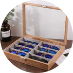 Wooden glasses box nz