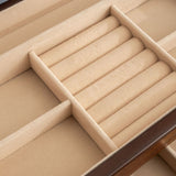 Wooden Jewellery Box With Glass Lid Light wood nz