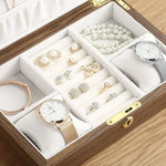 Wooden Jewellery Box With Lock Light wood nz