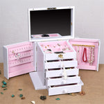 Wooden Keepsake Chest white nz
