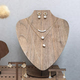 Wooden necklace holder nz