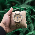 Wooden quartz watch nz