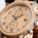 Wooden quartz watch nz