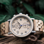 Wooden quartz watch nz