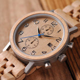 Wooden quartz watch nz