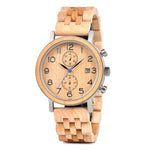 Wooden quartz watch nz