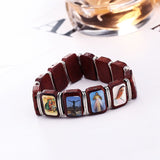 Wooden saints bracelet nz