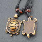 Wooden turtle necklace nz