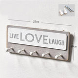 Wooden wall key holder 2 nz