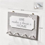 Wooden wall key holder 3 nz