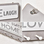 Wooden wall key holder nz