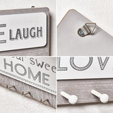 Wooden wall key holder nz