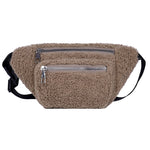 Wool Bum Bag Brown nz