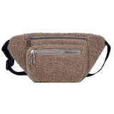 Wool Bum Bag Brown nz