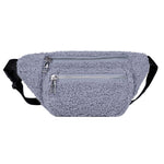 Wool Bum Bag Grey nz