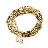 Yellow bohemian tree of life bracelet nz
