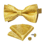 Yellow bow tie Cashmere nz
