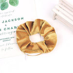 Yellow scrunchie with pocket nz