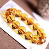 Yellow stone citrine bracelet nz