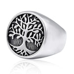 Yggdrasil Viking Steel Ring nz