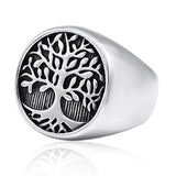 Yggdrasil Viking Steel Ring nz
