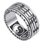 Yin Yang Fidget Ring nz
