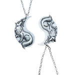 Yin Yang Fox Necklace nz