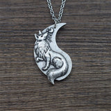 Yin Yang Fox Necklace nz