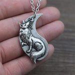 Yin Yang Fox Necklace nz