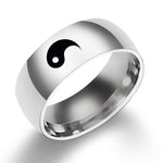 Yin Yang Friendship Ring 6 (51.8 mm) / Silver nz