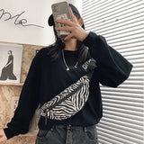 Zebra bum bag nz
