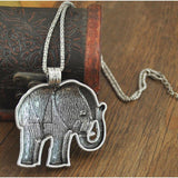 Zinc alloy Elephant necklace nz