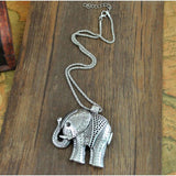 Zinc alloy Elephant necklace nz