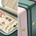 Zip-Up Leather Jewellery Case nz